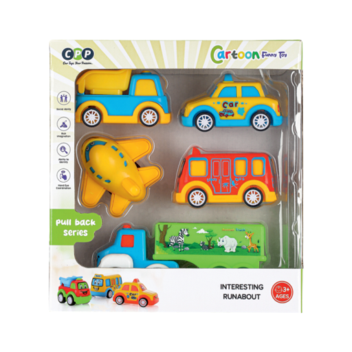 Unbreakable Pull Back Car