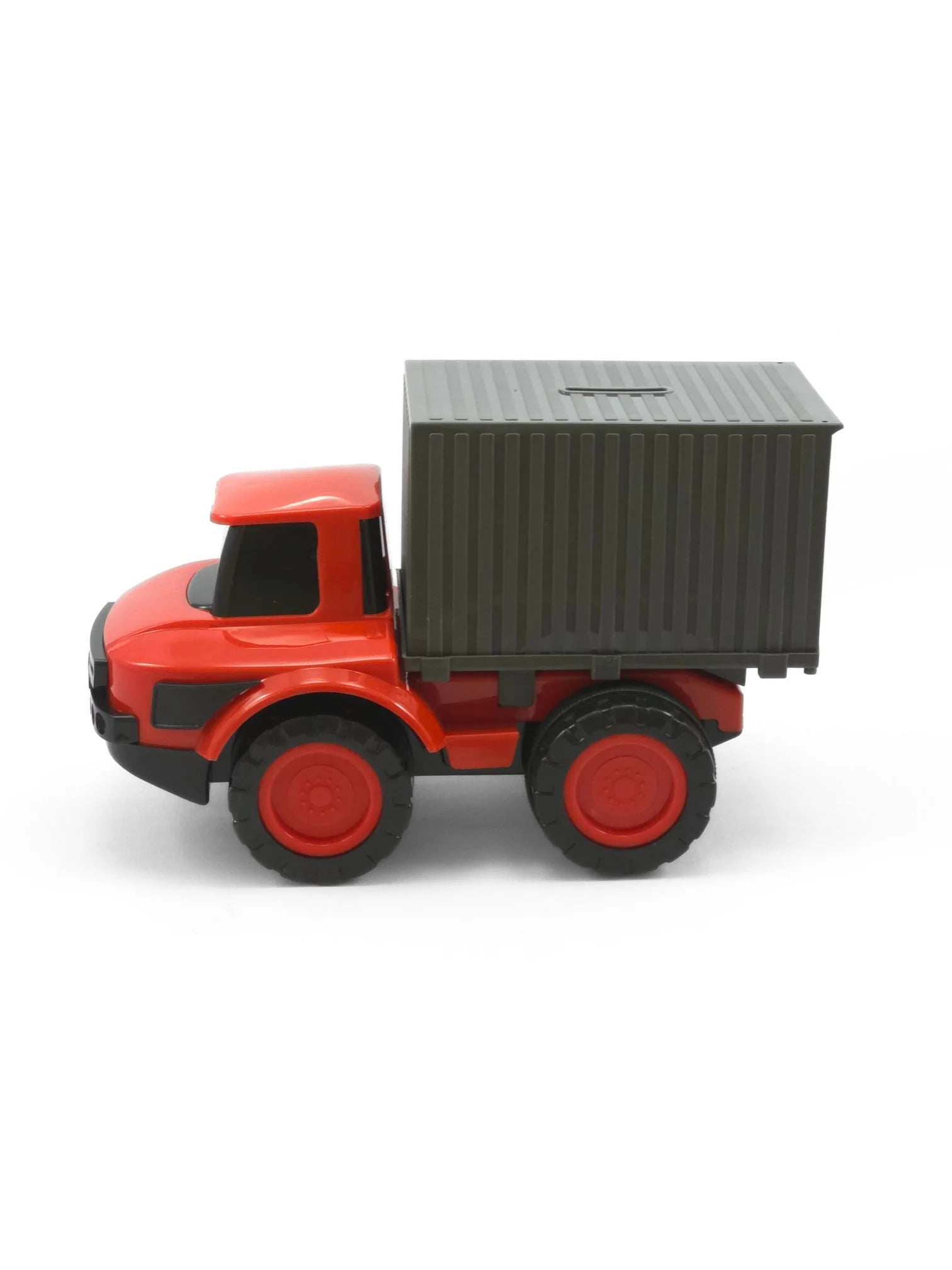 Rambo Container – Friction-Powered Truck with Lock & Key Money Bank
