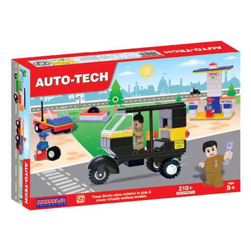 Maharaja Auto-Tech Building Construction Blocks Set