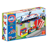 Maharaja Metro Station Building Construction Blocks Set