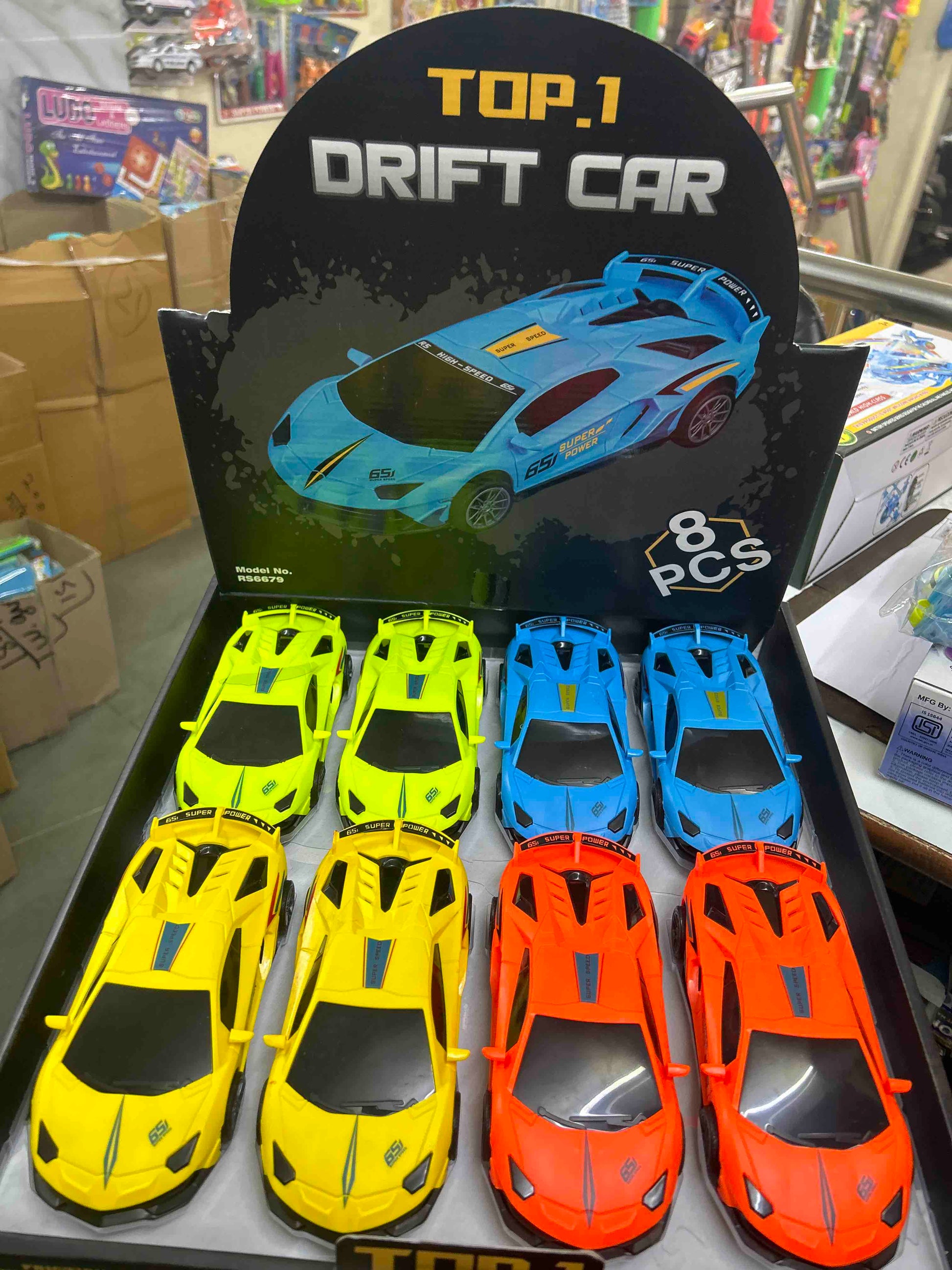 Drift Car Fast Sports Set of 8