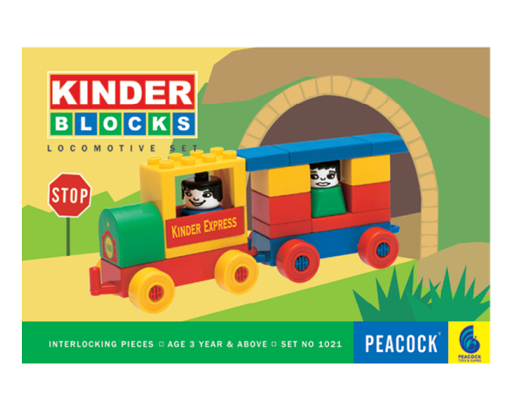 Kinder Block Locomotive Set