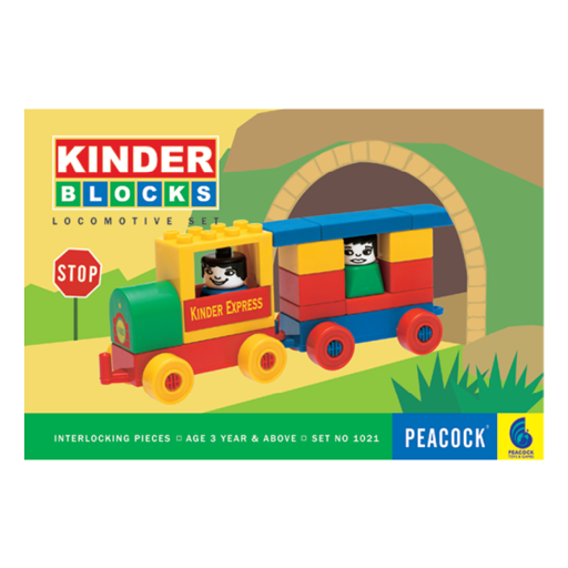Kinder Block Locomotive Set