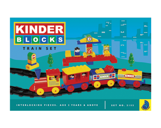 Kinder Blocks Senior Train Set