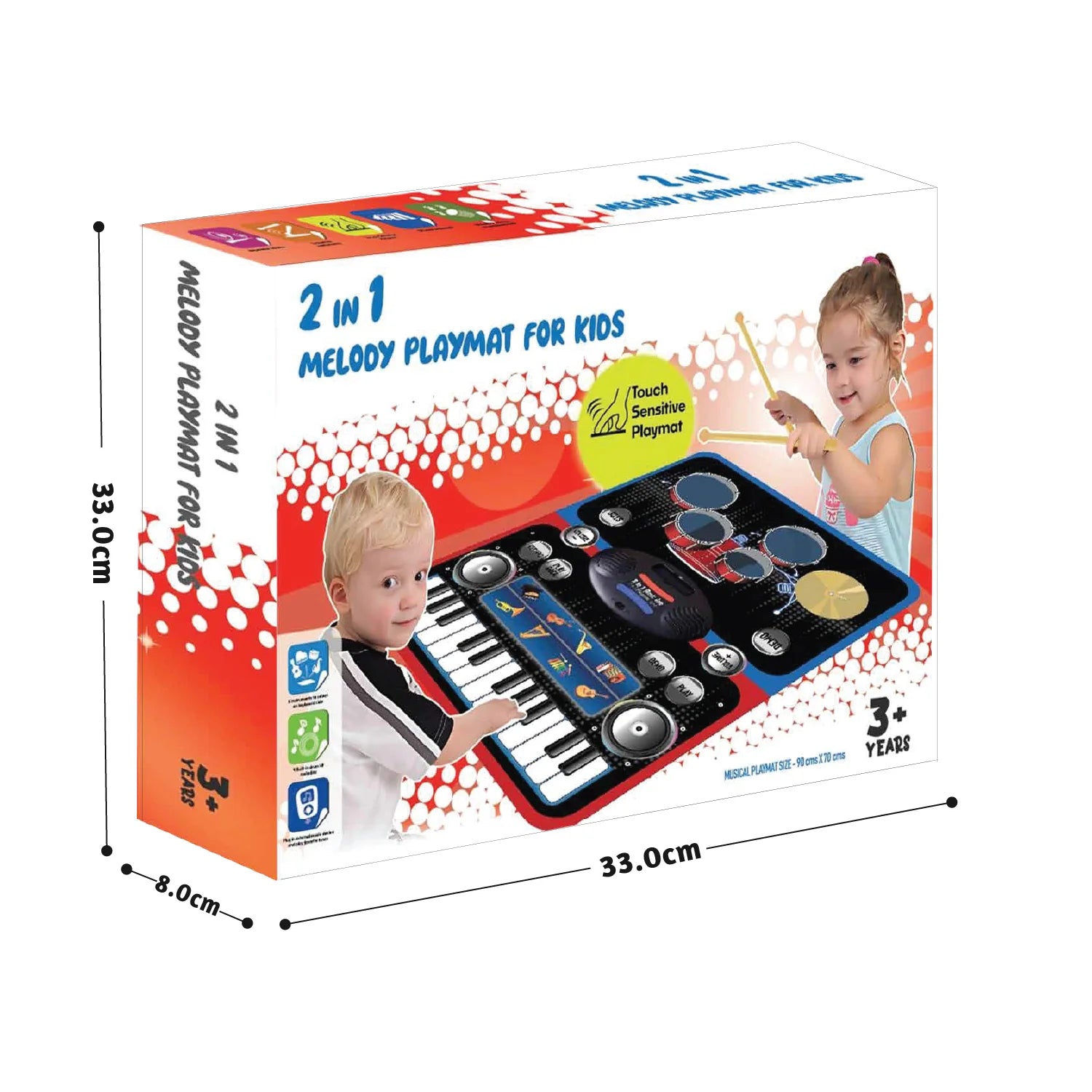 2-in-1 Musical Playmat