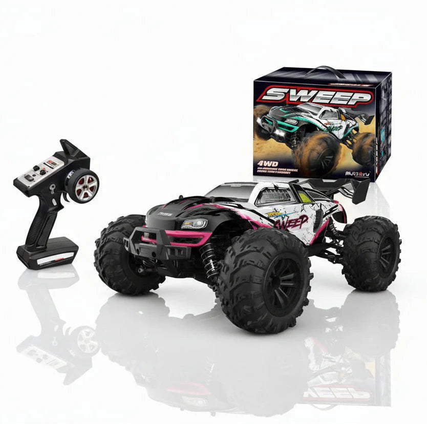 High-Speed 4WD Brushless RC Monster Truck – 70km/h