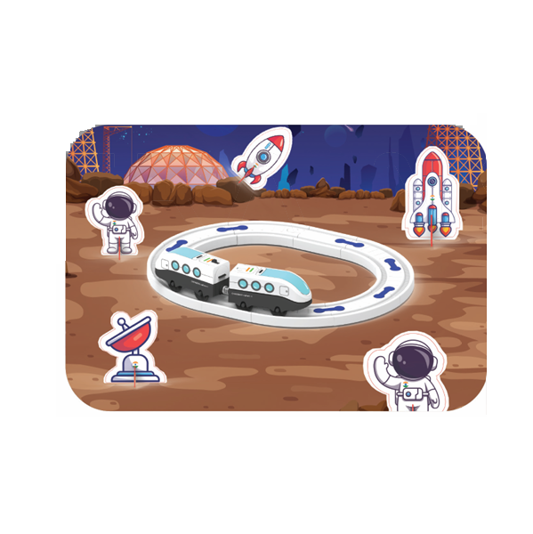 Space Train Set - 28 Pcs