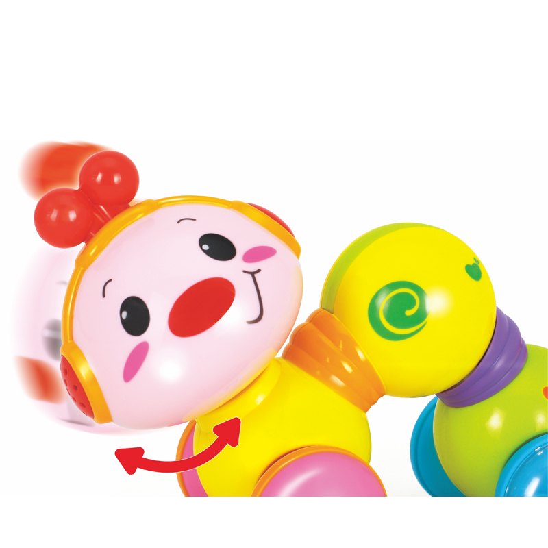 Happy Wiggle Worm With Music & Lights