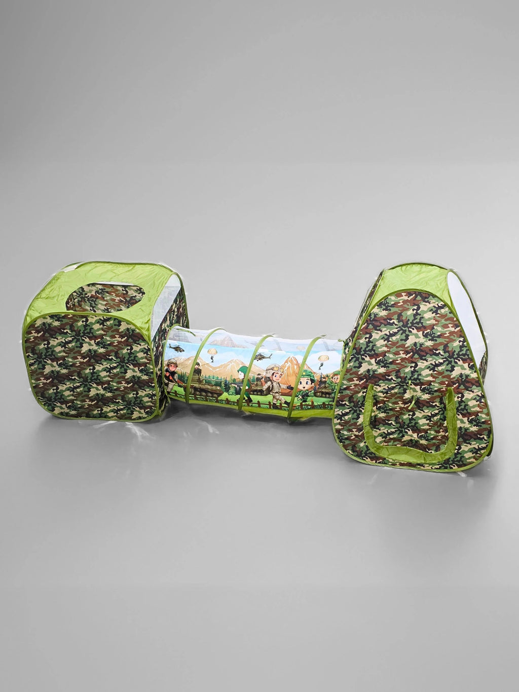 Army Tent & Tunnel Play Set