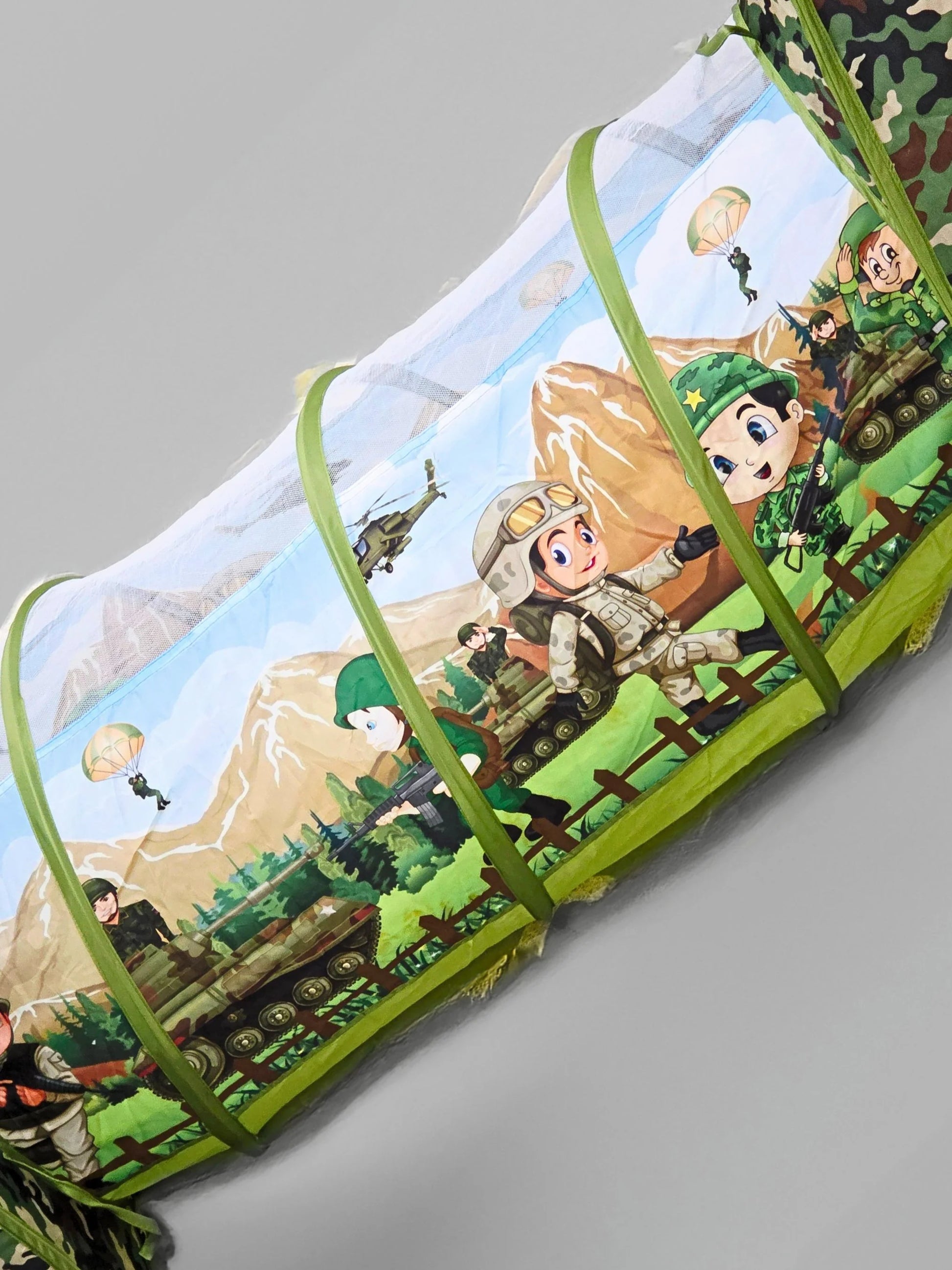 Army Tent & Tunnel Play Set