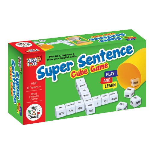 Virgo Super sentence Cube Board Game