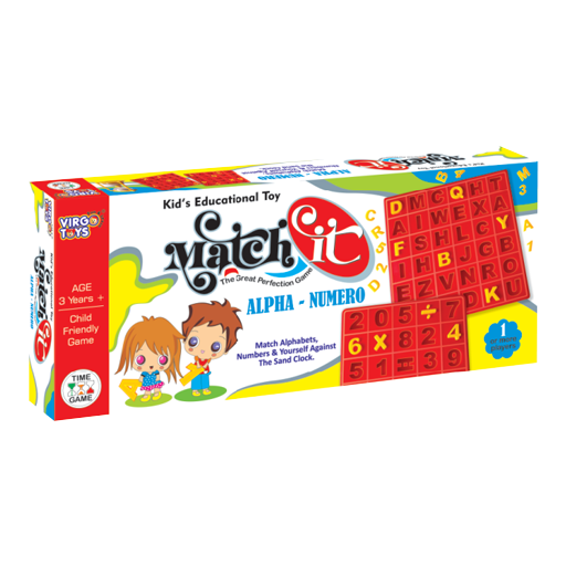 Virgo Toys Match It Alpha Numero