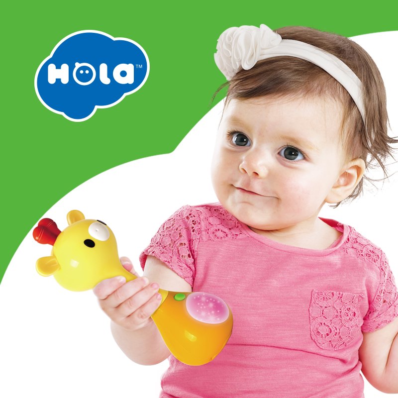 Animal Mini Rattle Set With Lights & Sounds (Pack of 6)