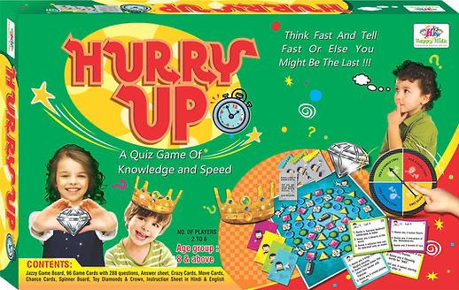 Hurry Up Educational Board Games
