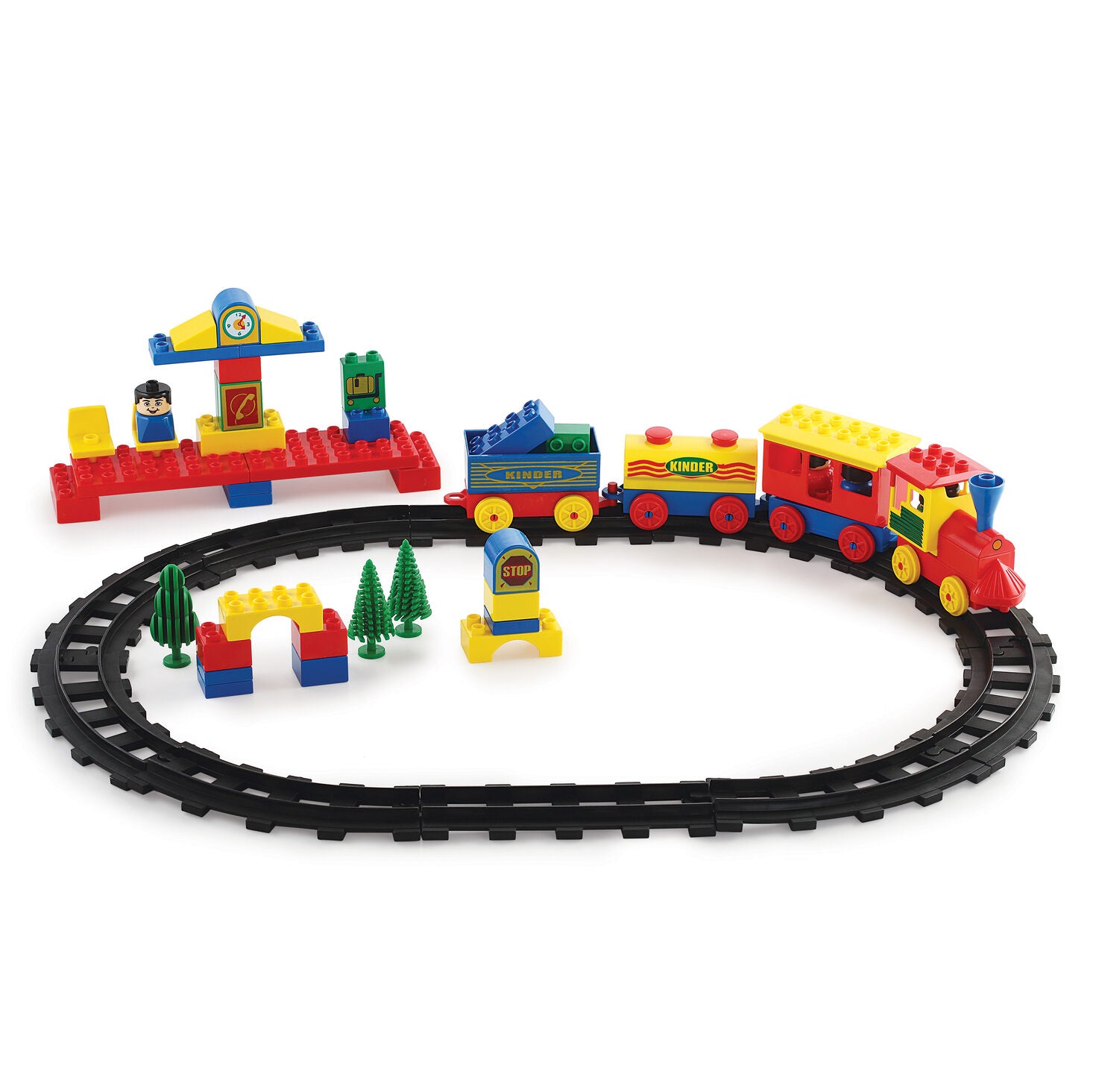 Kinder Blocks Senior Train Set (Multicolor)