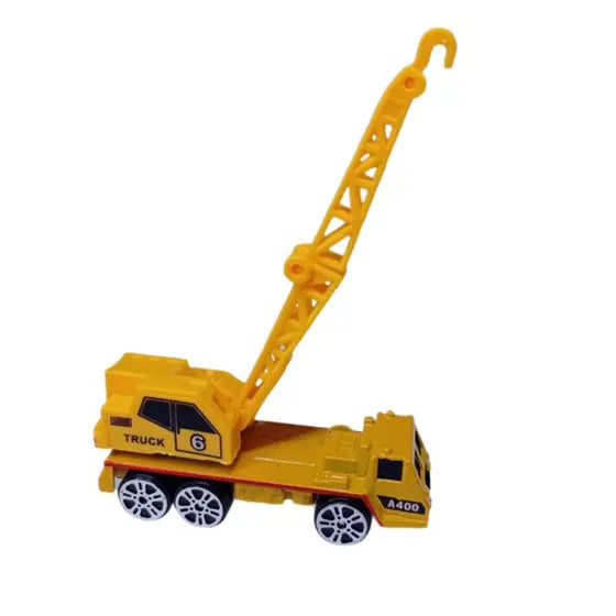 kit 4 Caminhão Trator Construção Construido uma Cidade