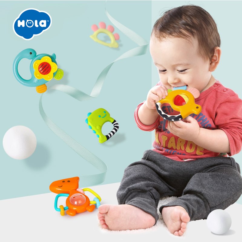 Dinosaur Rattles (Pack of 5)