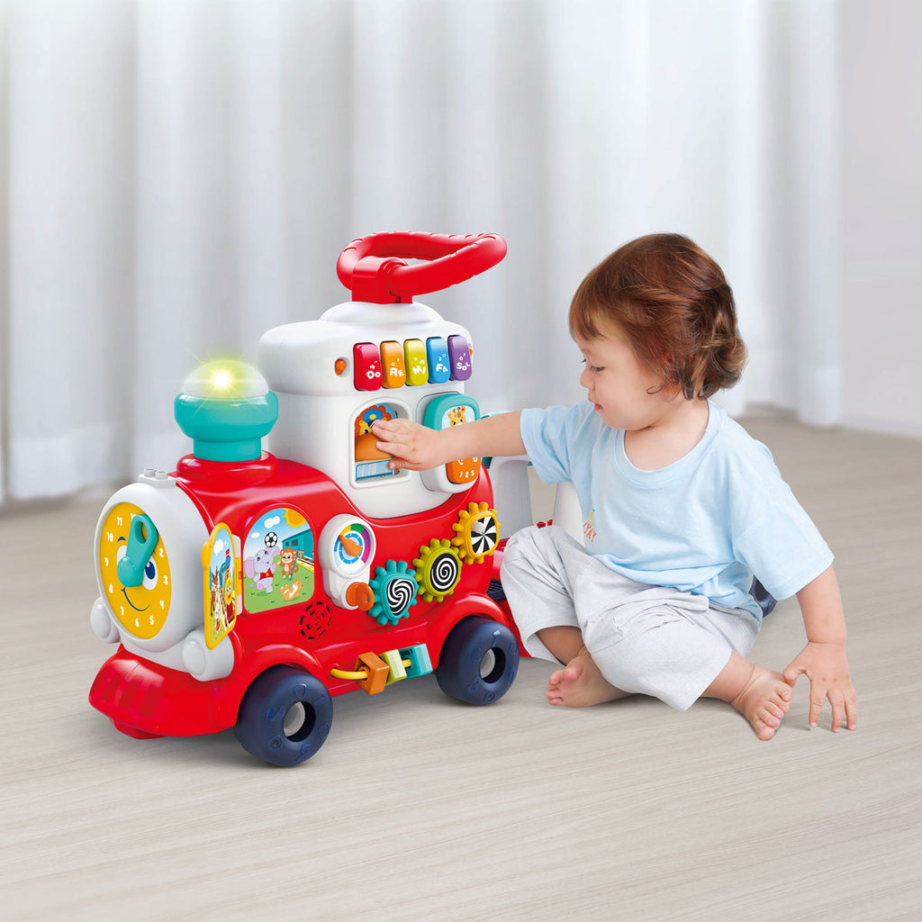 4 in 1 Smart Learning Push & Ride Train