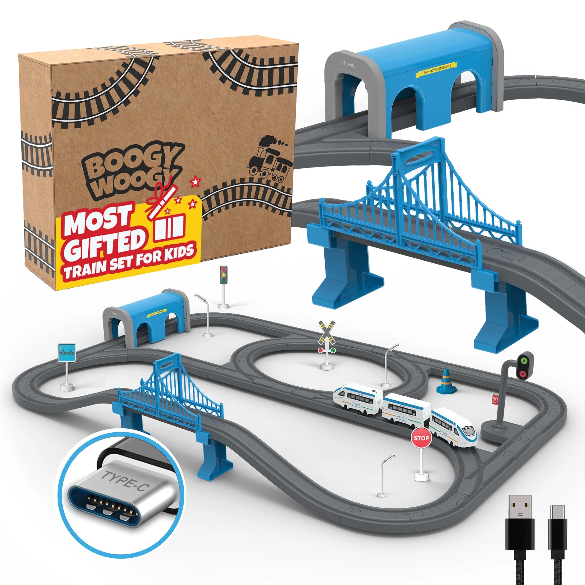 BOOGYWOOGY Bhart Express (91 Pcs)