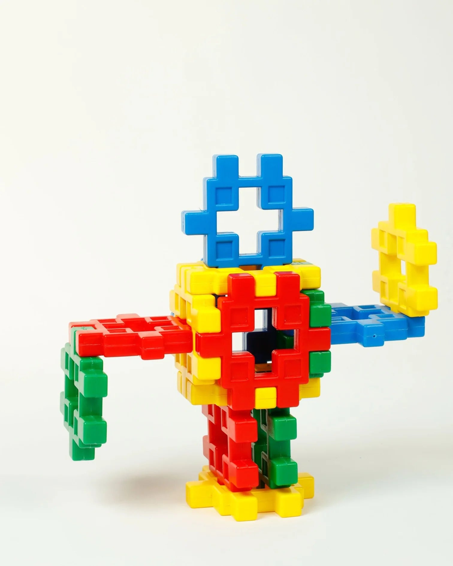 United Agencies Girnar Kindergarten Blocks - Robot 50Pcs
