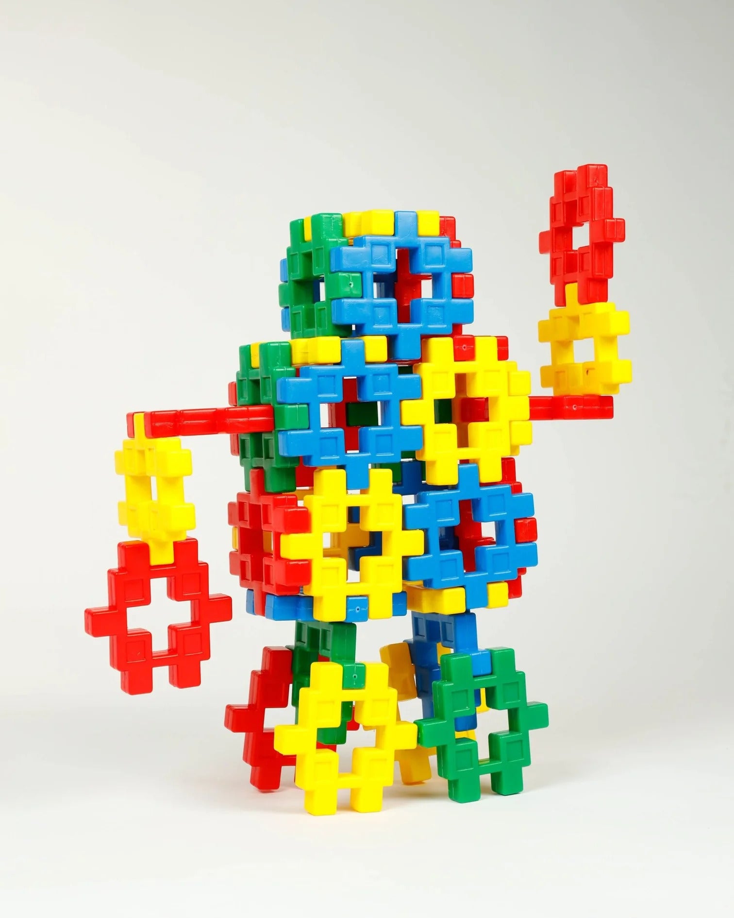 United Agencies Girnar Kindergarten Blocks - Robot 50Pcs