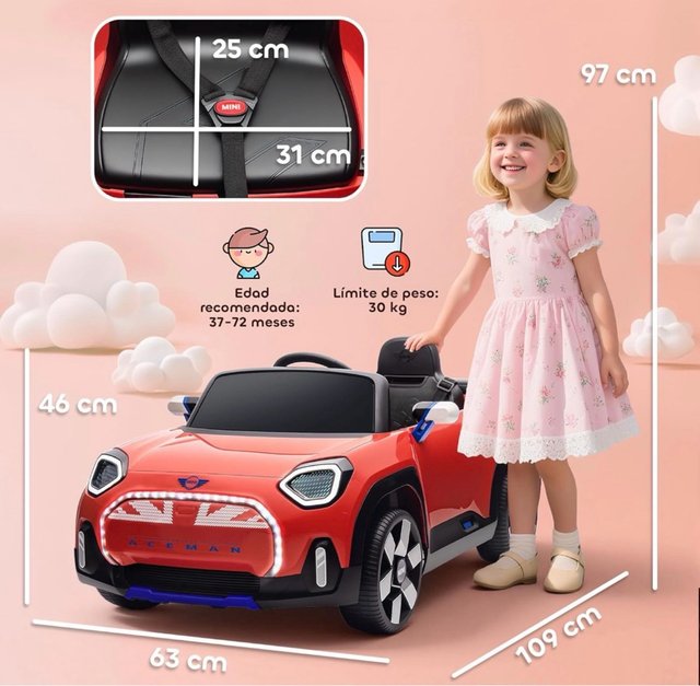 MINI COOPER ACEMAN (Red)
