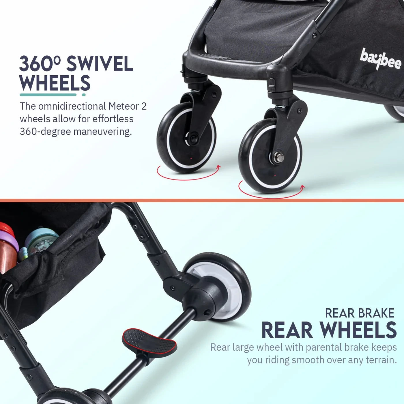 Baby Stroller gray