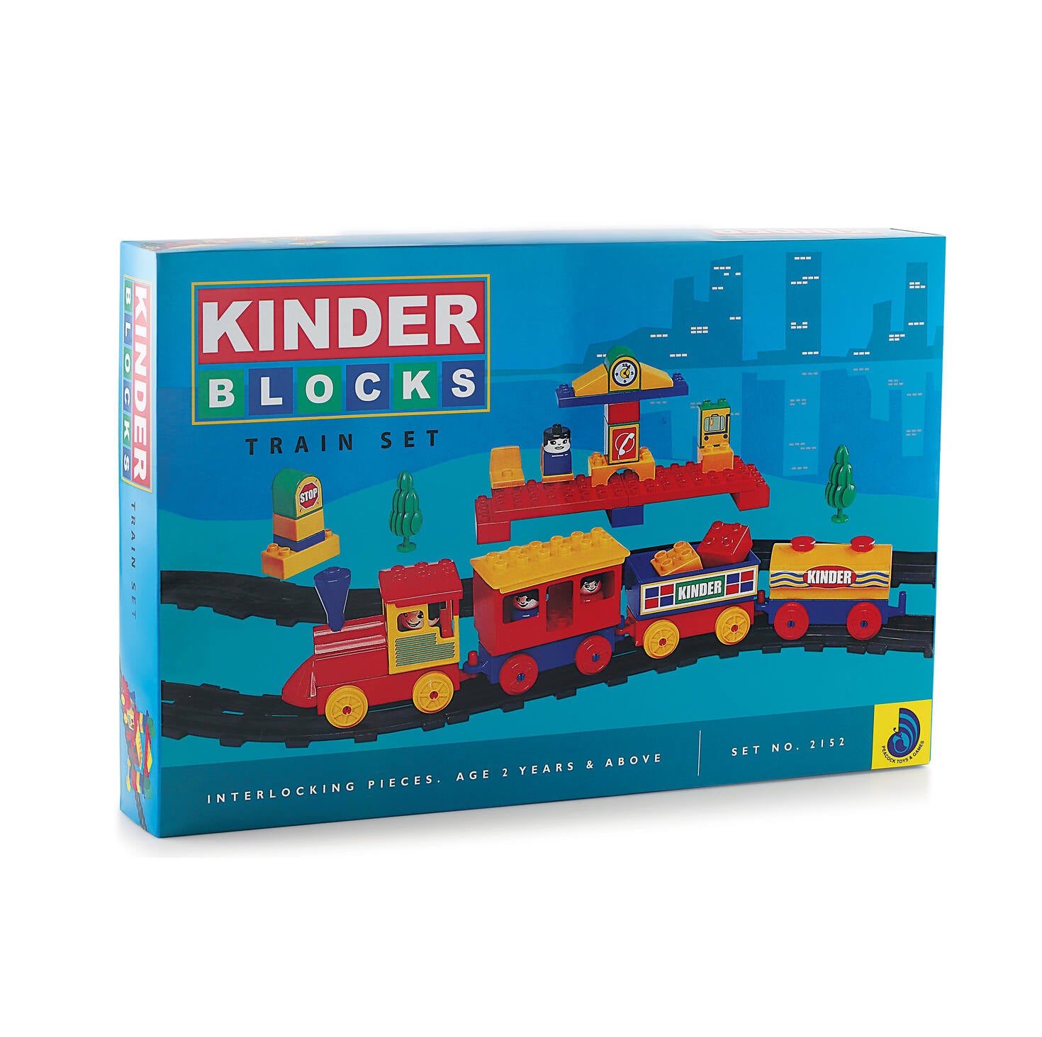 Kinder Blocks Senior Train Set (Multicolor)