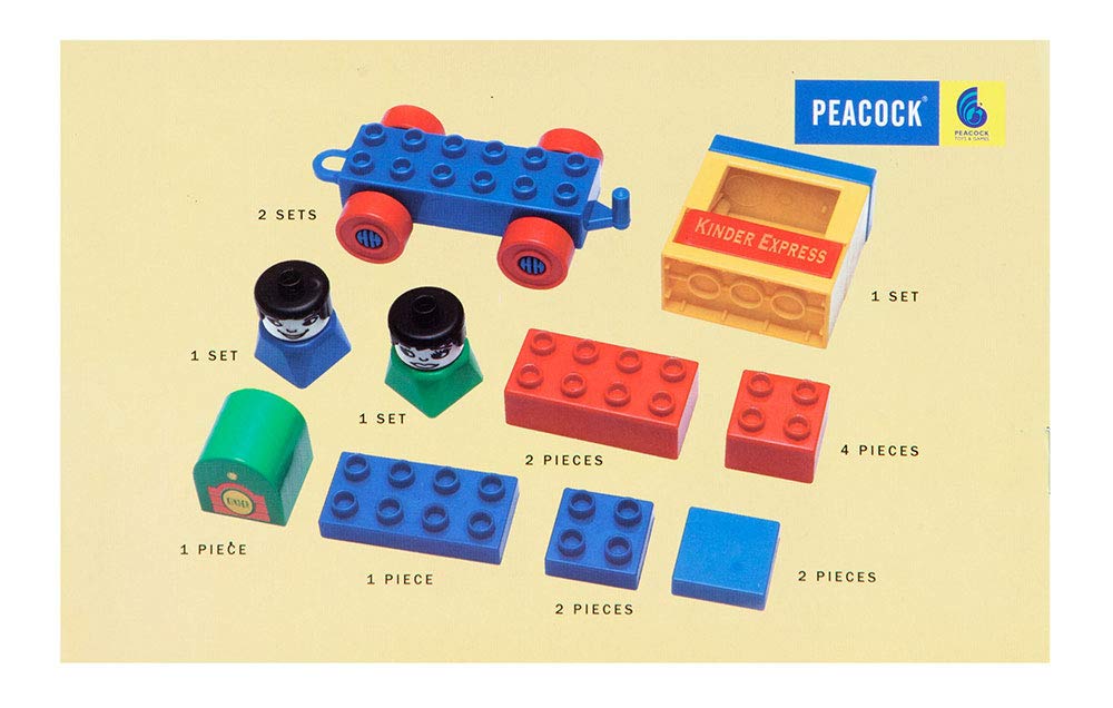 Kinder Block Locomotive Set (Multicolor)