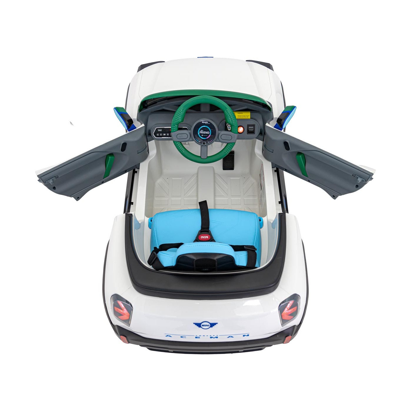 MINI COOPER ACEMAN Ride-on Car (White)