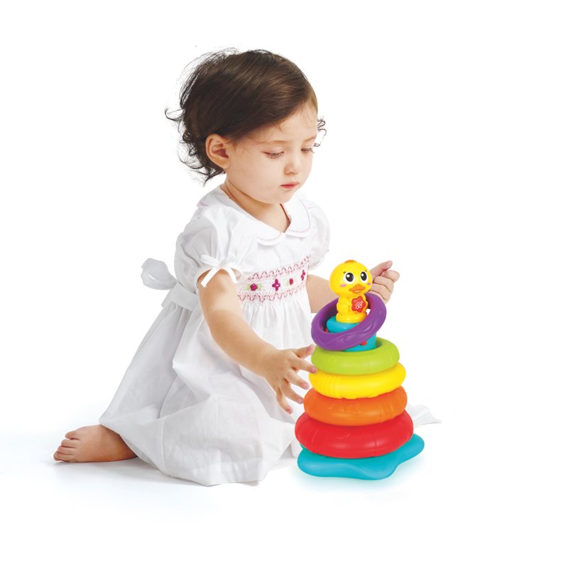 Little Rainbow Duck Stacking Toy