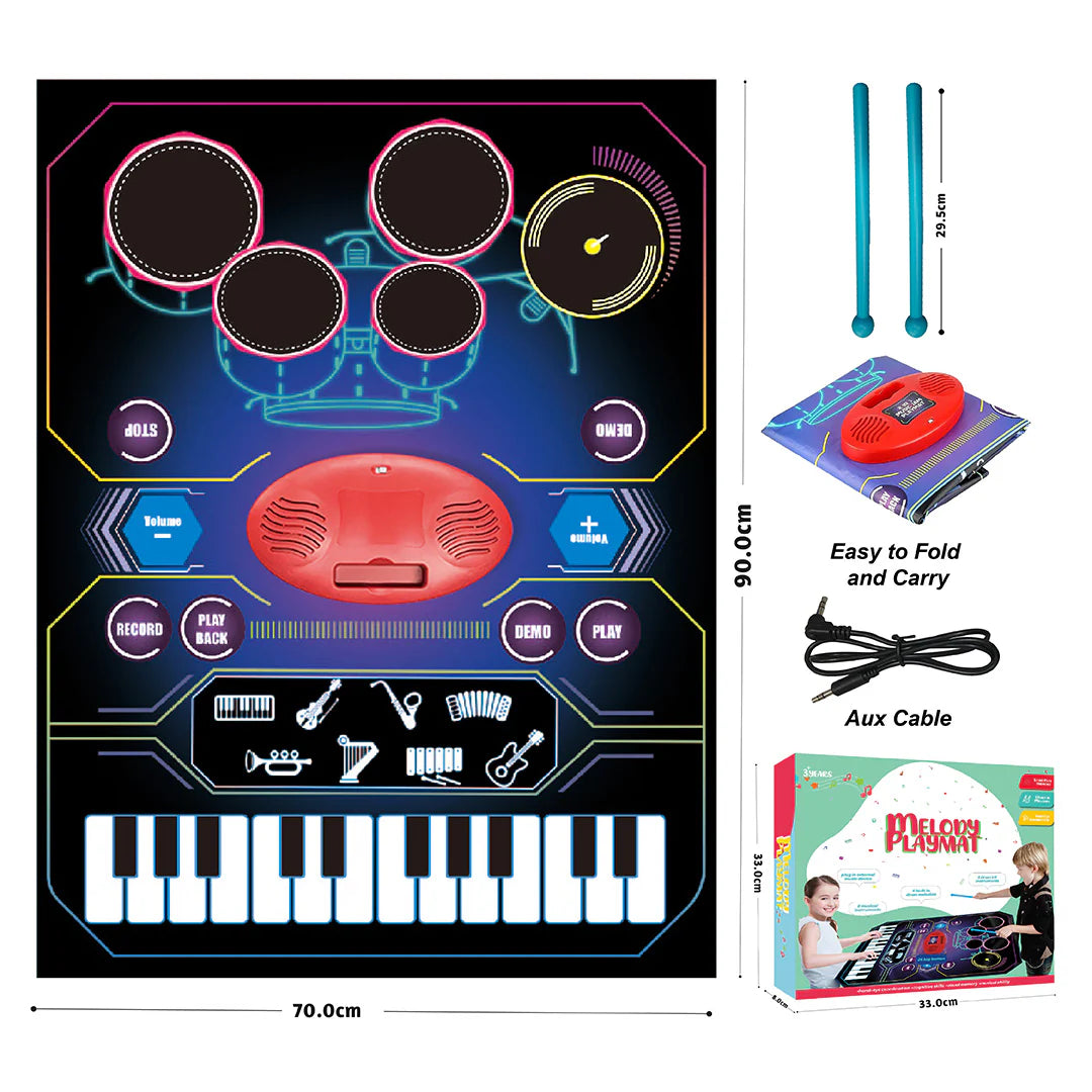 2-in-1 Musical Playmat