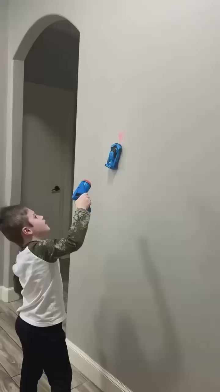 Laser Tracking Wall Climbing Car
