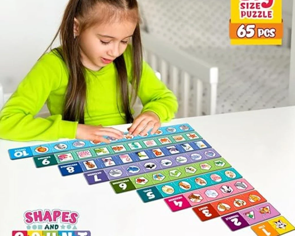 Shapes and Count Jigsaw Puzzles