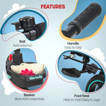 Baby Trycycle Blaze 2in 1 Convertable Blue