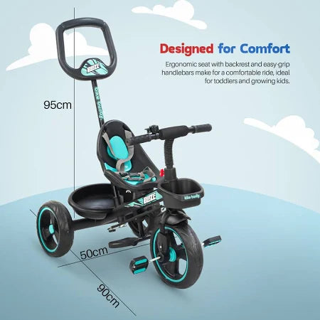 Baby Trycycle Blaze 2in 1 Convertable Blue
