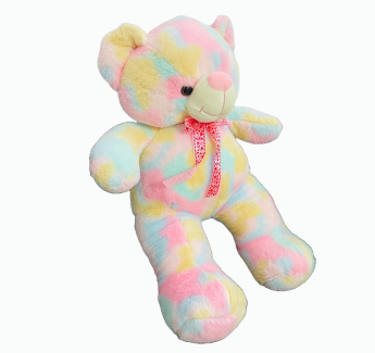 Standing Rainbow Teddy