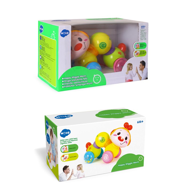 Happy Wiggle Worm With Music & Lights