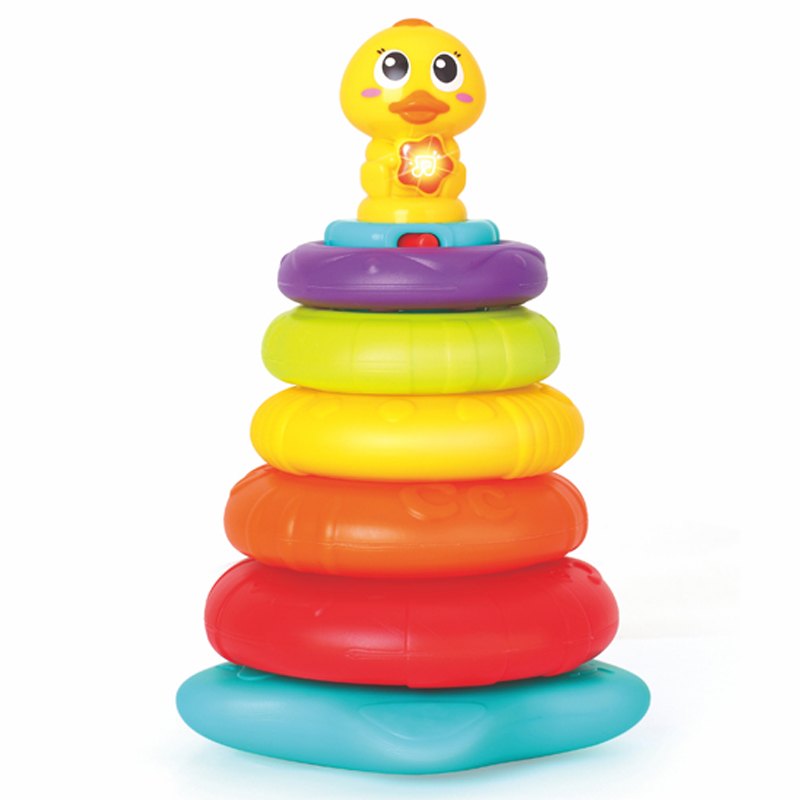 Little Rainbow Duck Stacking Toy