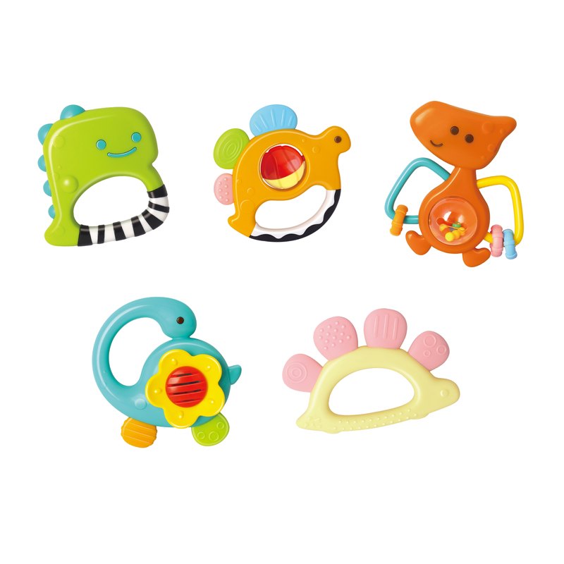 Dinosaur Rattles (Pack of 5)